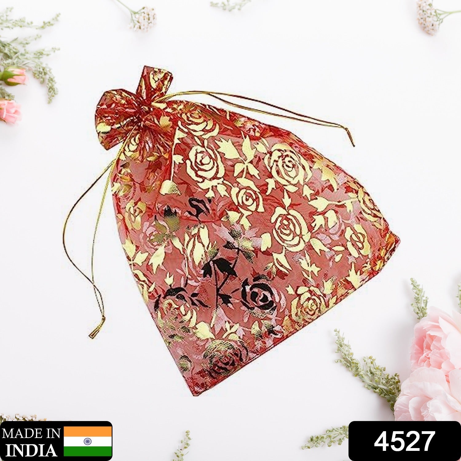 4527 Net Fabric Drawstring Pouch for Dry Fruits Packing, Organza Shagun Potli Baba, Wedding Party Favor Gift Bags 4527 Net Fabric Drawstring Pouch for Dry Fruits Packing, Organza Shagun Potli Baba, Wedding Party Favor Gift Bags